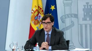 El ministro de Sanidad, Salvador Illa