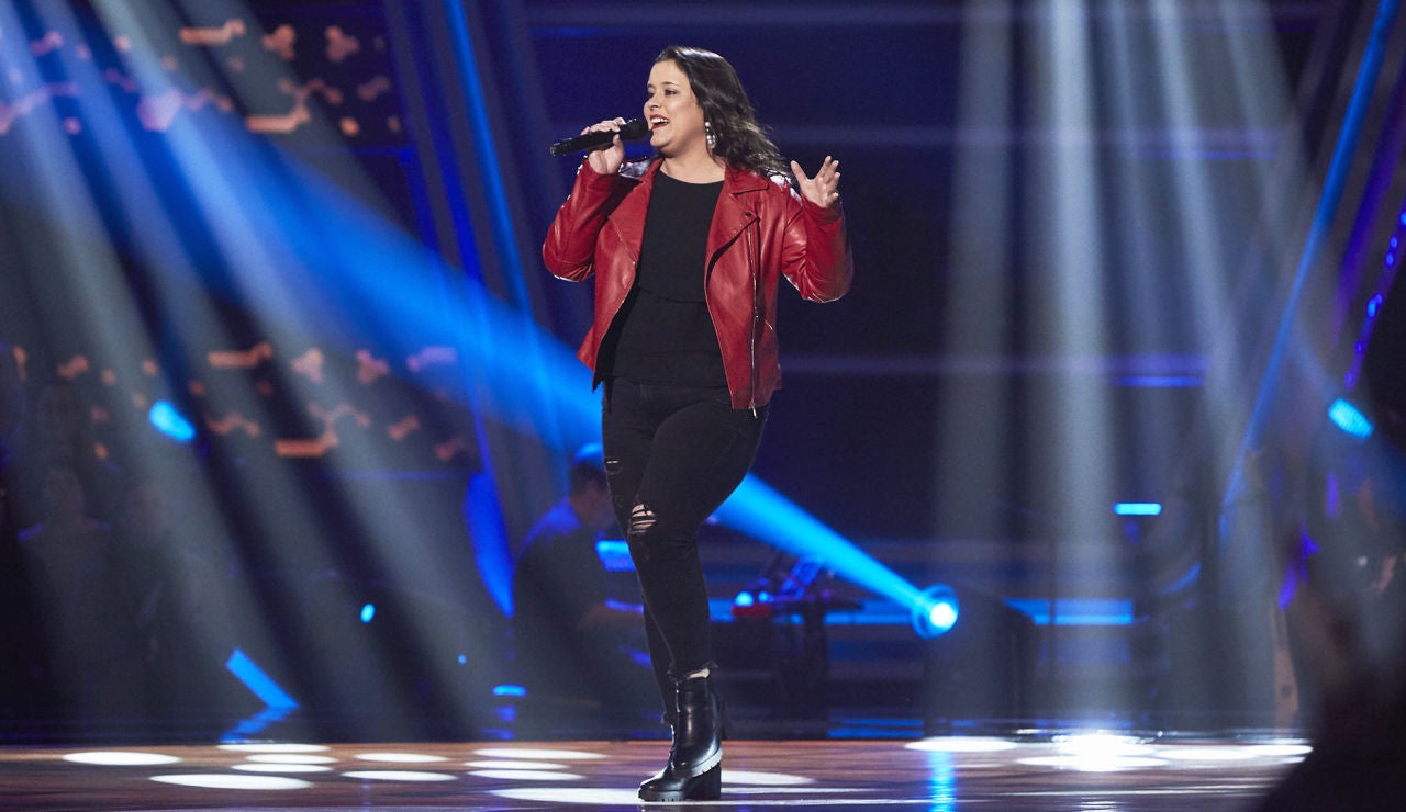 Aixa Romay, ca&ntilde;era y rompedora con &lsquo;Simply the best&rsquo; en las Audiciones a ciegas de &lsquo;La Voz&rsquo;
