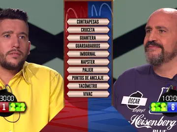 La magnífica puntuación de Óscar, de ‘Los dispersos’, en la fase táctica ante Virino, de ‘¿Dónde está Josele?’ La magnífica puntuación de Óscar, de ‘Los dispersos’, en la fase táctica ante Virino, de ‘¿Dónde está Josele?’
