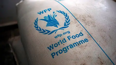 Una ración del Programa Mundial de Alimentos de la ONU Una ración del Programa Mundial de Alimentos de la ONU