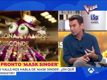 La pista de Arturo Valls sobre 'Mask Singer: adivina quién canta': "Puede haber políticos tras las máscaras"