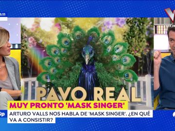 Arturo Valls explica la dinámica de 'Mask Singer: adivina quién canta':