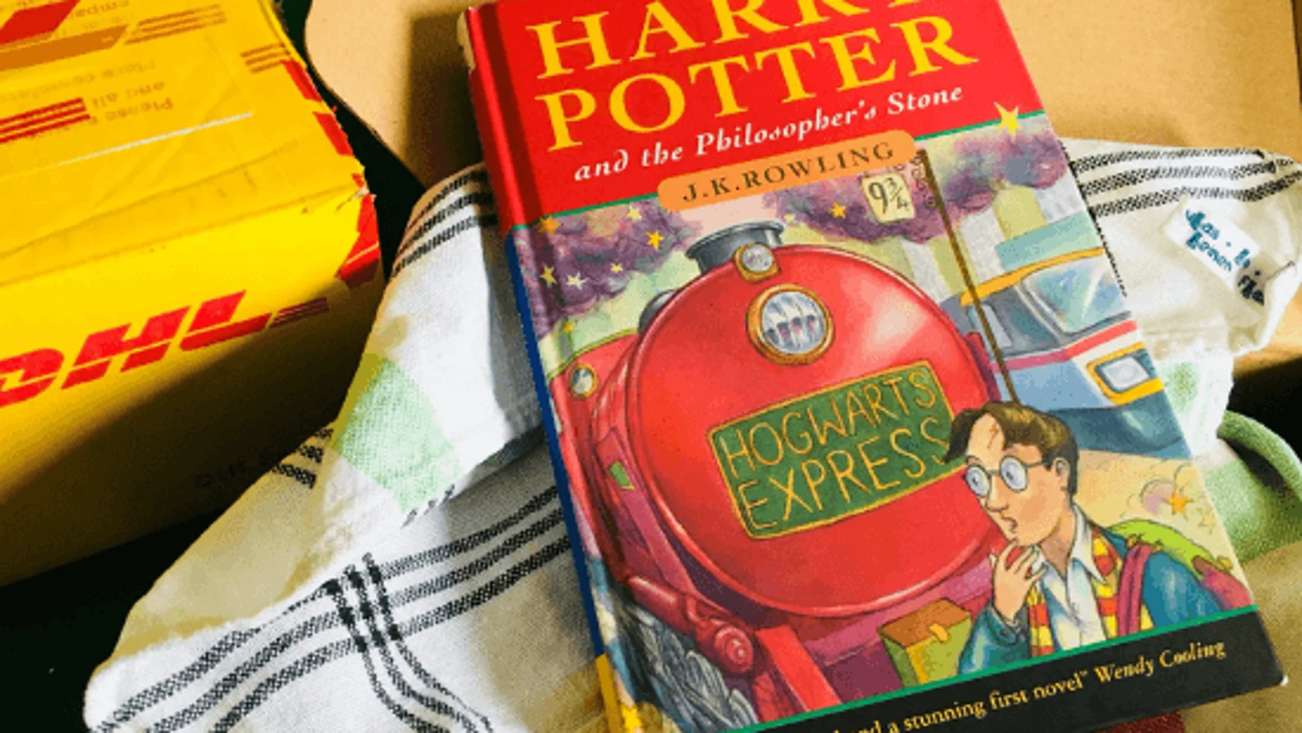 El libro de Harry Potter encontrado en la casa de un profesor jubilado El libro de Harry Potter encontrado en la casa de un profesor jubilado