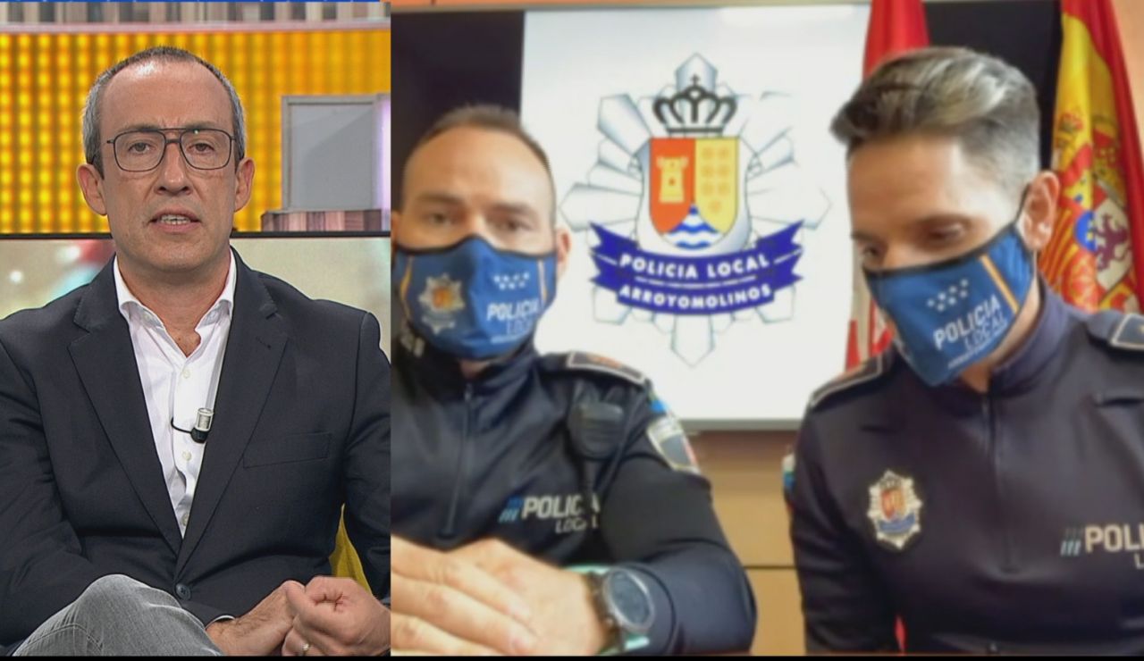 Policías salvan a un bebé Policías salvan a un bebé