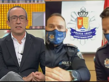 Policías salvan a un bebé Policías salvan a un bebé