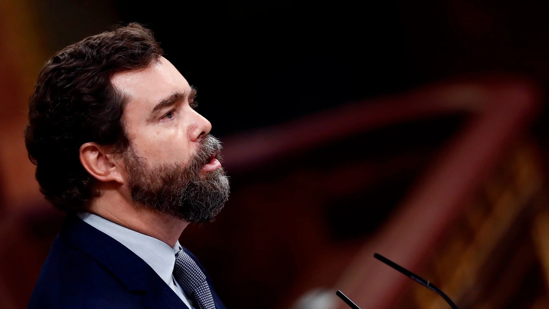 El portavoz de Vox, Iván Espinosa de los Monteros El portavoz de Vox, Iván Espinosa de los Monteros