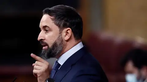 Santiago Abascal, a Pablo Casado: "Estoy perplejo. Me gustaría que alguna vez ustedes nos dieran las gracias" Santiago Abascal, a Pablo Casado: "Estoy perplejo. Me gustaría que alguna vez ustedes nos dieran las gracias"