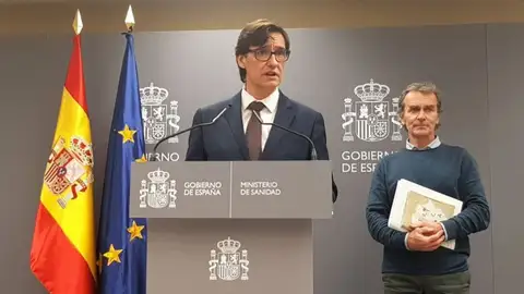 Salvador Illa y Fernando Simón Salvador Illa y Fernando Simón