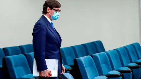 El ministro de Sanidad, Salvador Illa. El ministro de Sanidad, Salvador Illa.