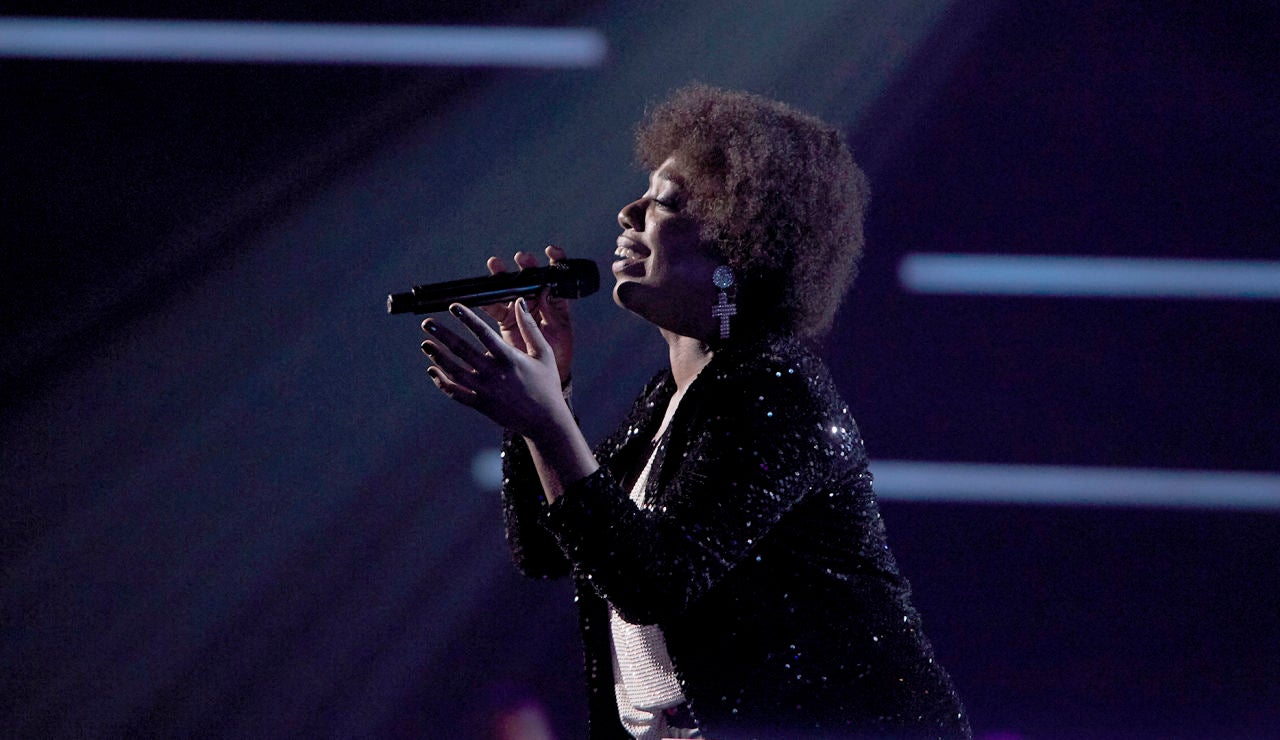 Yaneisy Mart&iacute;nez canta 'Wild horses' en los Asaltos de 'La Voz'