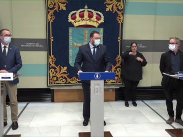 Asturias también pide al Gobierno el estado de alarma para aplicar el toque de queda en el Principado