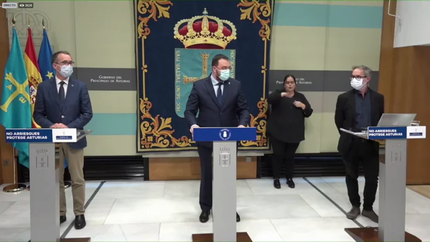 Asturias tambi&eacute;n pide al Gobierno el estado de alarma para aplicar el toque de queda en el Principado