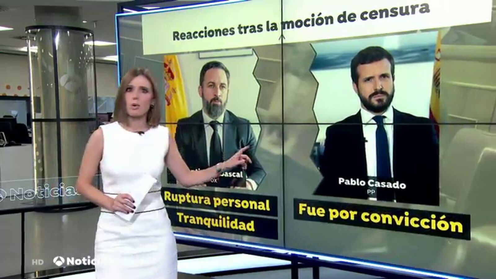 Santiago Abascal se siente traicionado por Pablo Casado pero no dejará caer los gobiernos de Madrid, Andalucía y Murcia