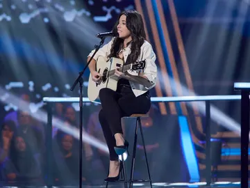 Virginia Elósegui canta 'Casi te rozo' en los Asaltos de 'La Voz' Virginia Elósegui canta 'Casi te rozo' en los Asaltos de 'La Voz'