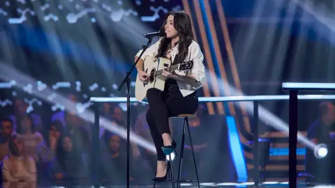 Virginia Elósegui canta 'Casi te rozo' en los Asaltos de 'La Voz' Virginia Elósegui canta 'Casi te rozo' en los Asaltos de 'La Voz'