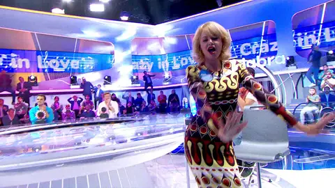 Esther Arroyo se viene arriba con un sensual baile como Beyoncé en ‘La Pista’ Esther Arroyo se viene arriba con un sensual baile como Beyoncé en ‘La Pista’