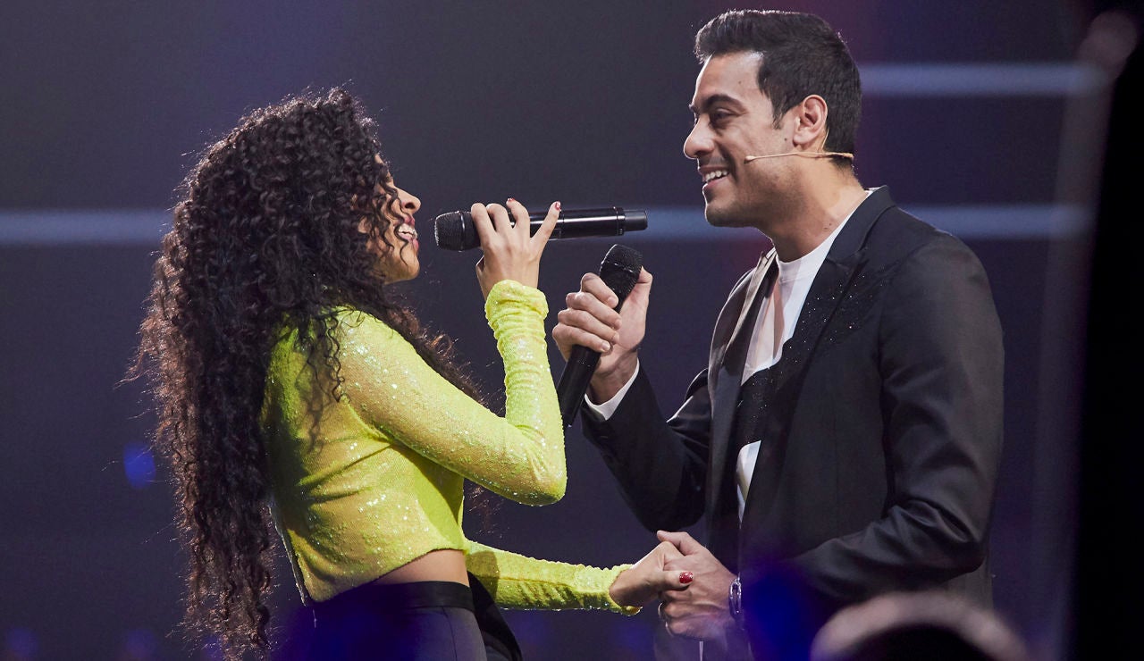 Carlos Rivera y Daniela Pobega emocionan con 'Siento un nuevo amor en mí', la canción que interpretaban como Simba y Nala en 'El Rey León' Carlos Rivera y Daniela Pobega emocionan con 'Siento un nuevo amor en mí', la canción que interpretaban como Simba y Nala en 'El Rey León'