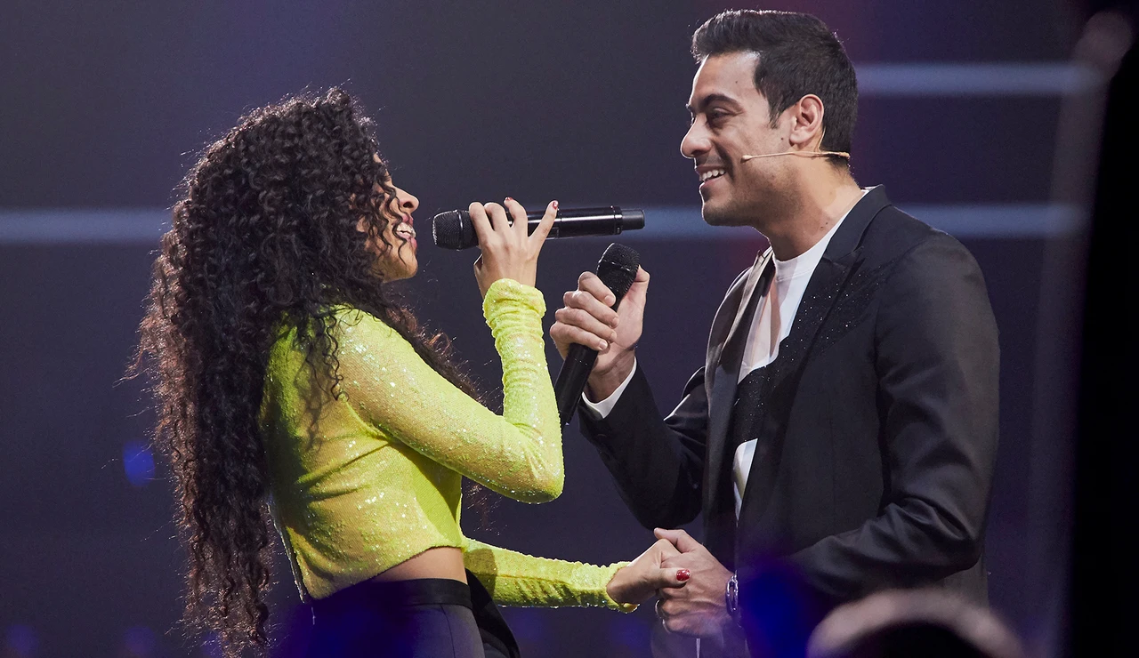 Carlos Rivera y Daniela Pobega emocionan con 'Siento un nuevo amor en mí', la canción que interpretaban como Simba y Nala en 'El Rey León'