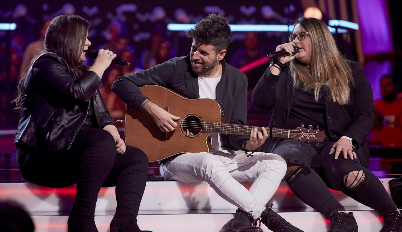 Rocío Acebedo y Carmen Saborido cumplen su sueño en 'La Voz’ de poder cantar juntas Rocío Acebedo y Carmen Saborido cumplen su sueño en 'La Voz’ de poder cantar juntas