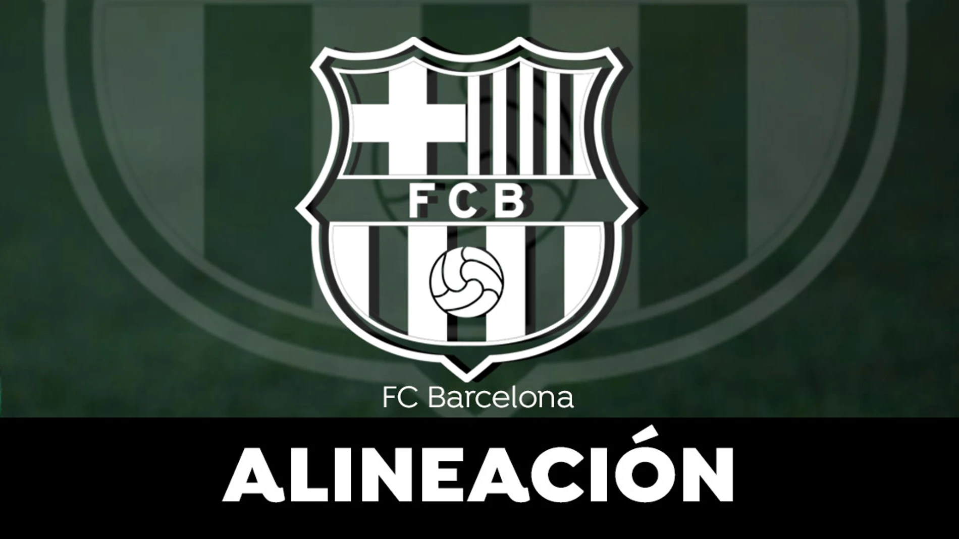 Alineación del Barcelona en el Clásico de la Liga Santander hoy Alineación del Barcelona en el Clásico de la Liga Santander hoy