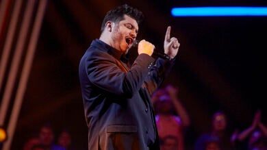 Marcos Bartolomé canta 'Come fly with me' en los Asaltos de 'La Voz'