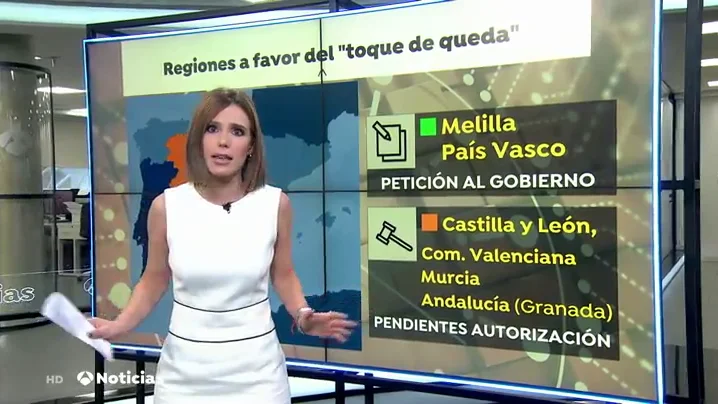 Las comunidades que est&aacute;n pendientes de los tribunales para aplicar el toque de queda contra el coronavirus