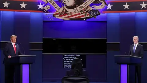 Donald Trump y Joe Biden en el segundo cara a cara para las elecciones en EEUU Donald Trump y Joe Biden en el segundo cara a cara para las elecciones en EEUU