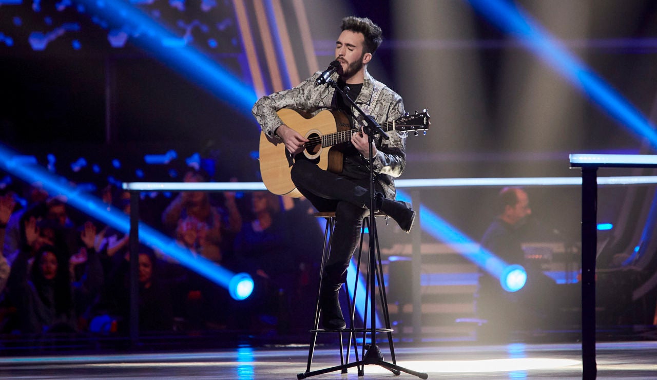 Iv&aacute;n Feria canta 'Por fin' en los Asaltos de 'La Voz'