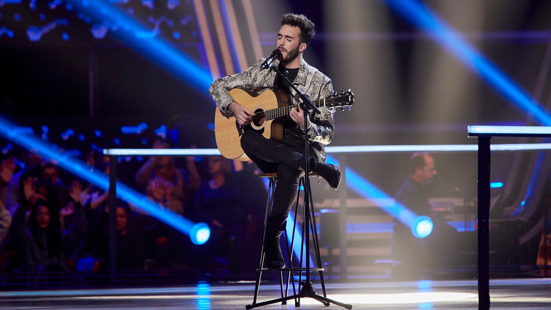Iván Feria canta 'Por fin' en los Asaltos de 'La Voz'