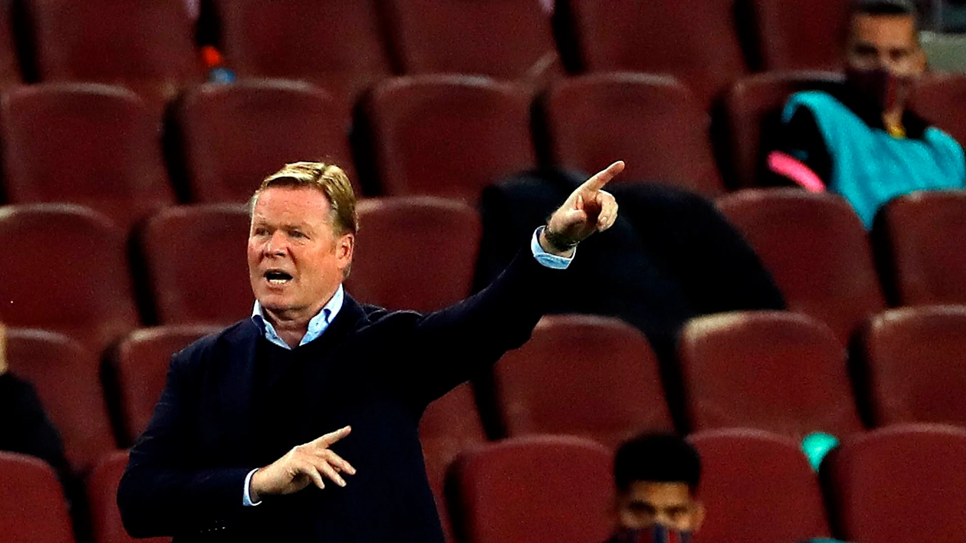 Ronald Koeman, durante un partido del Barcelona Ronald Koeman, durante un partido del Barcelona