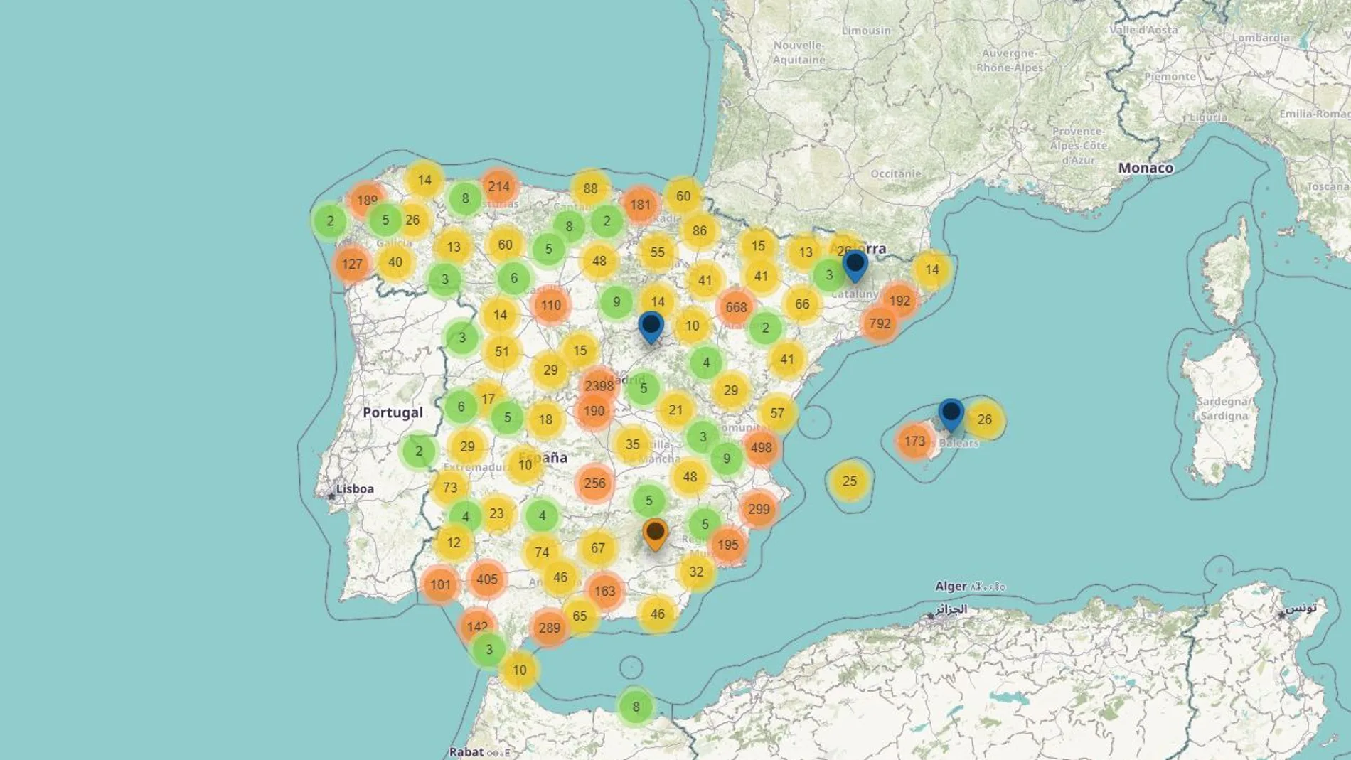 Frenar la Curva, el mapa para encontrar todos los servicios de voluntariado surgidos por la crisis del coronavirus Frenar la Curva, el mapa para encontrar todos los servicios de voluntariado surgidos por la crisis del coronavirus