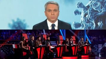 Antena 3 Noticias 2 y 'La Voz'