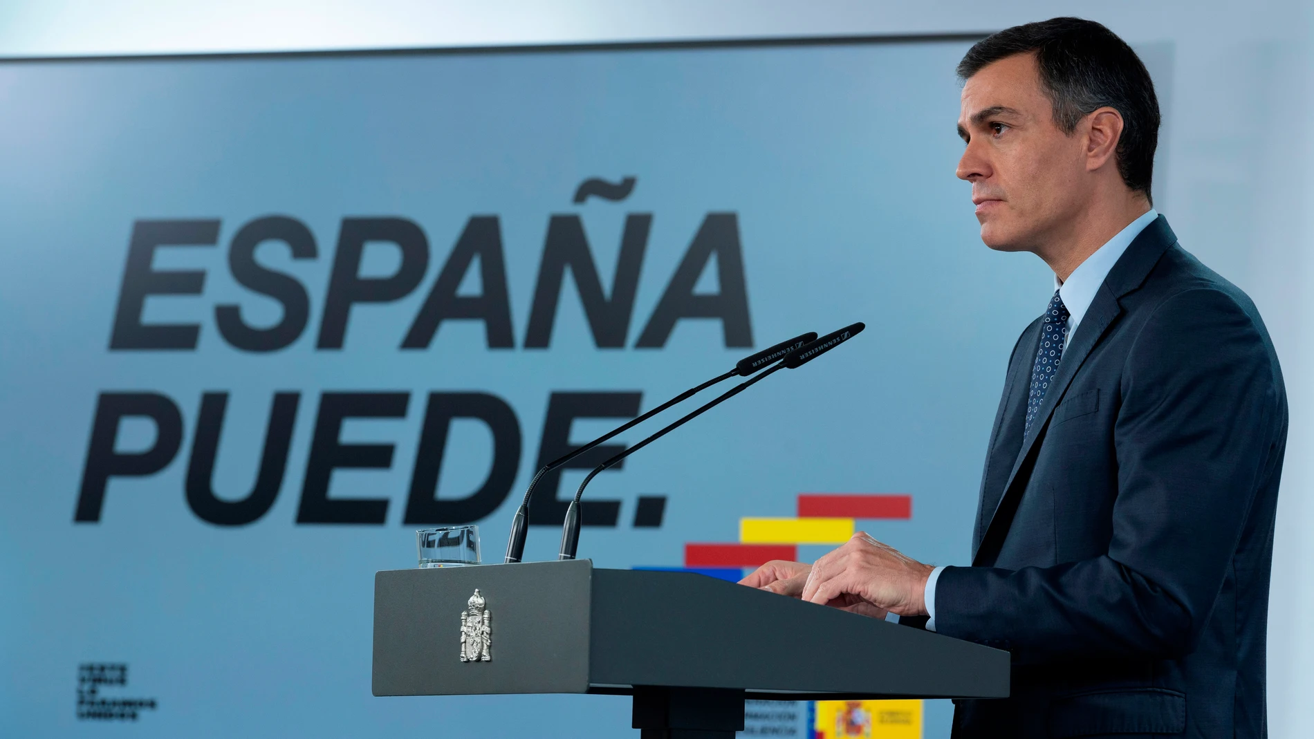El presidente del Gobierno, Pedro Sánchez, en rueda de prensa El presidente del Gobierno, Pedro Sánchez, en rueda de prensa