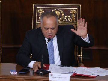 Diosdado Cabello, presidente de la Asamblea Nacional en Venezuela