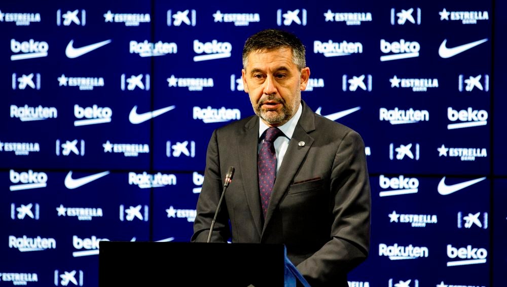 Josep Maria Bartomeu, presidente del Barcelona