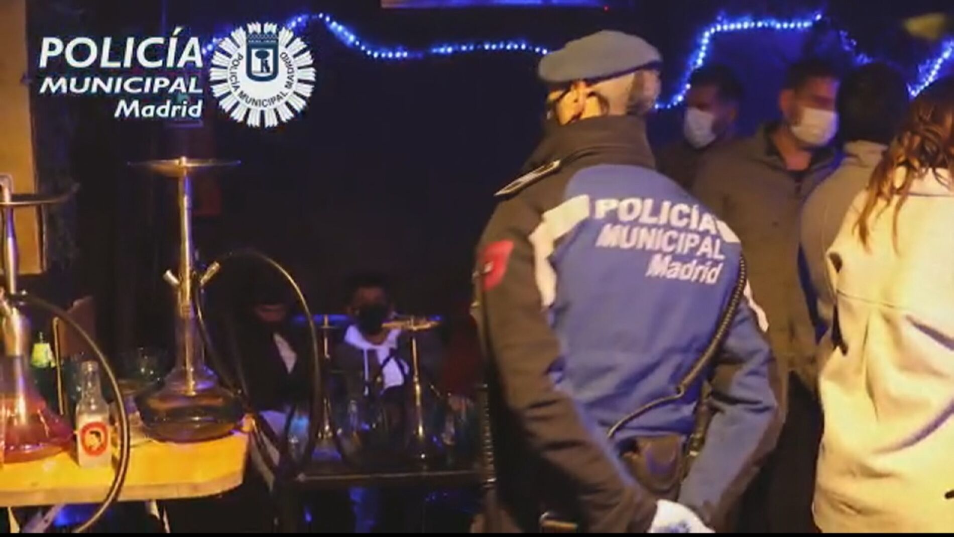 Fiestas ilegales en Madrid