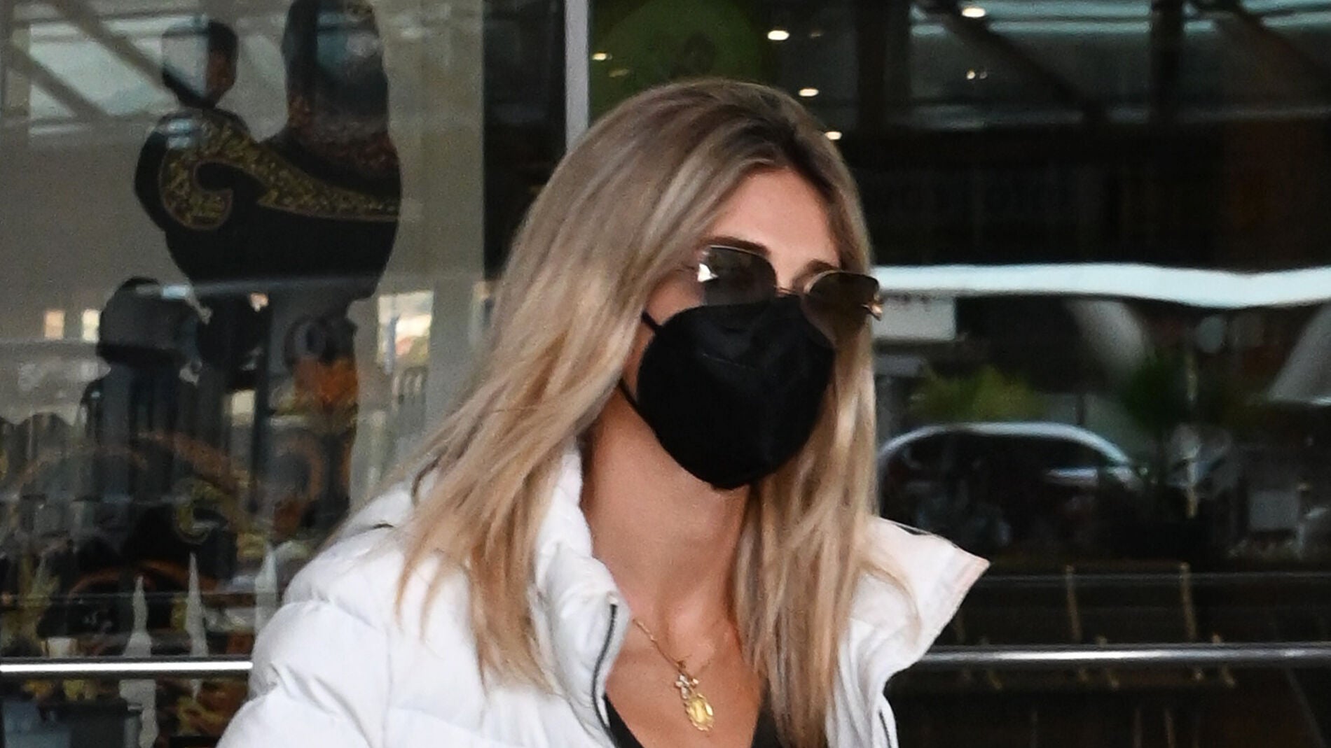 Ana Soria a su llegada de Bilbao 