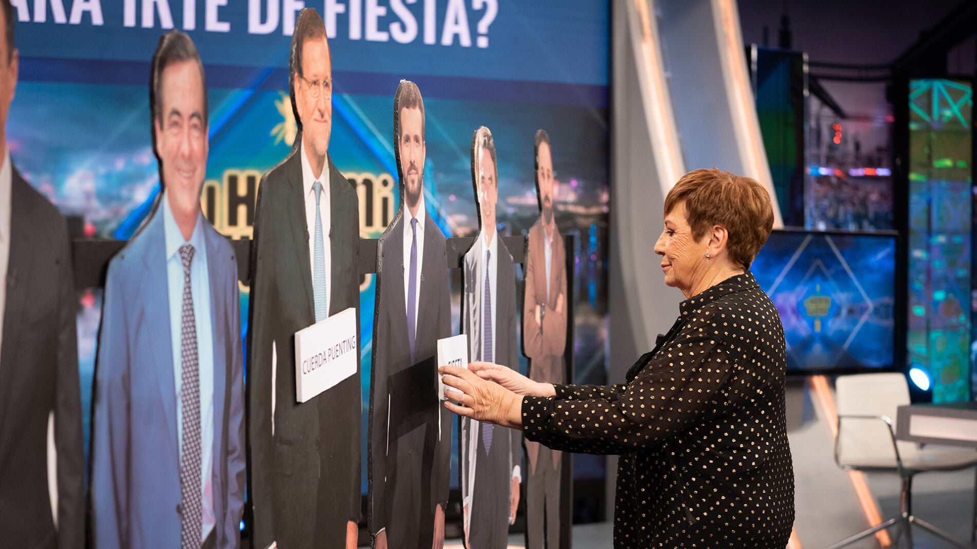 Celia Villalobos, divertida y sincera, se moja en 'El Hormiguero 3.0': &iquest;Pablo Iglesias, Santiago Abascal o Jos&eacute; Bono?