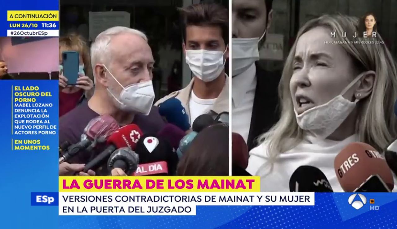 Las contradicciones entre la versión de Josep Maria Mainat y Angela Dobrowolski Las contradicciones entre la versión de Josep Maria Mainat y Angela Dobrowolski