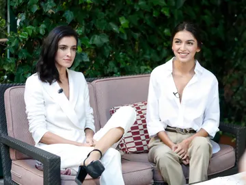 Blanca Romero y su hija Lucía Rivera Blanca Romero y su hija Lucía Rivera