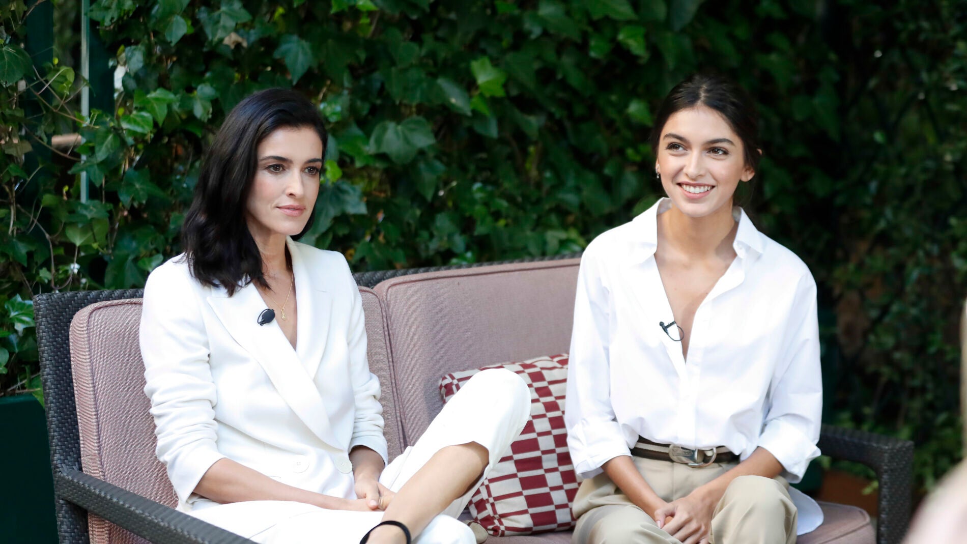 Blanca Romero y su hija Lucía Rivera