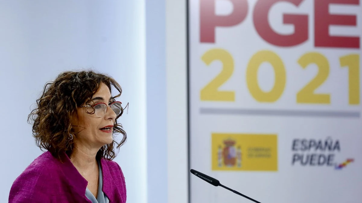 Mar&iacute;a Jes&uacute;s Montero, ministra Portavoz del Gobierno