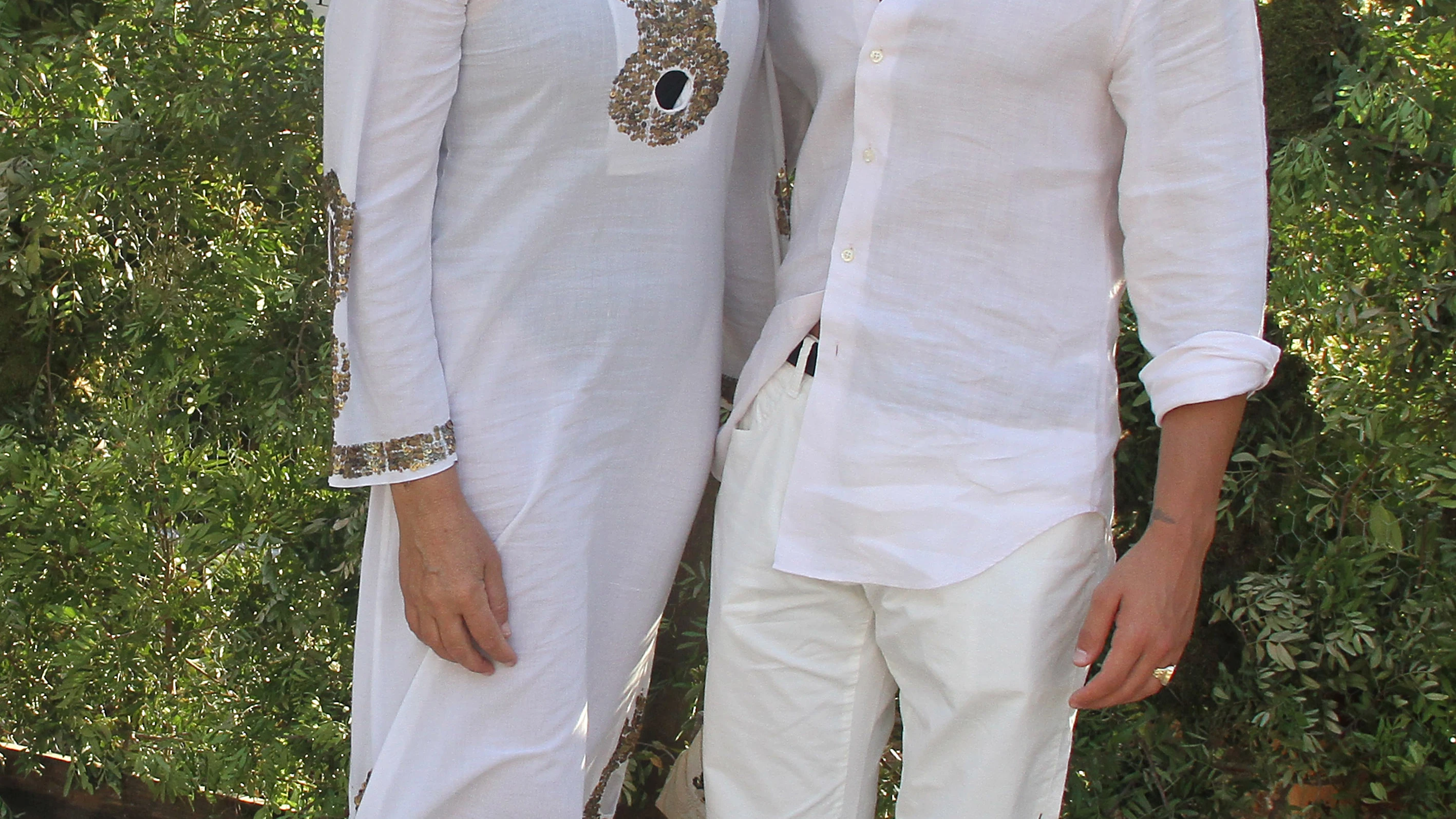 Antonia Dell'Atte y su hijo, Clemente Lequio