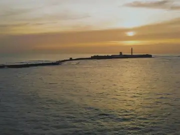 Atardecer en La Caleta, Cádiz Atardecer en La Caleta, Cádiz