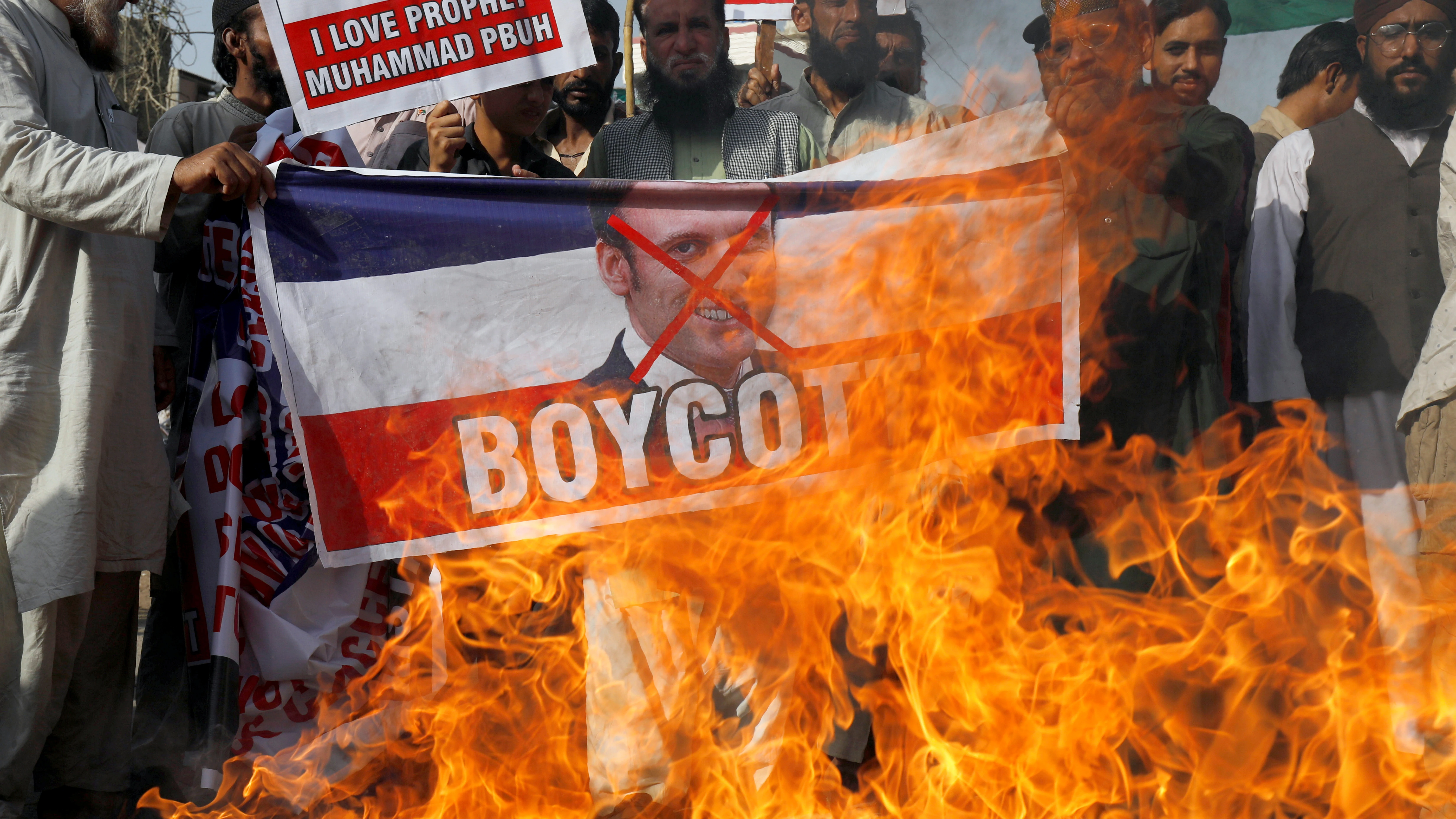 Boicot a los productos franceses en países musulmanes tras las palabras de Emmanuel Macron Boicot a los productos franceses en países musulmanes tras las palabras de Emmanuel Macron