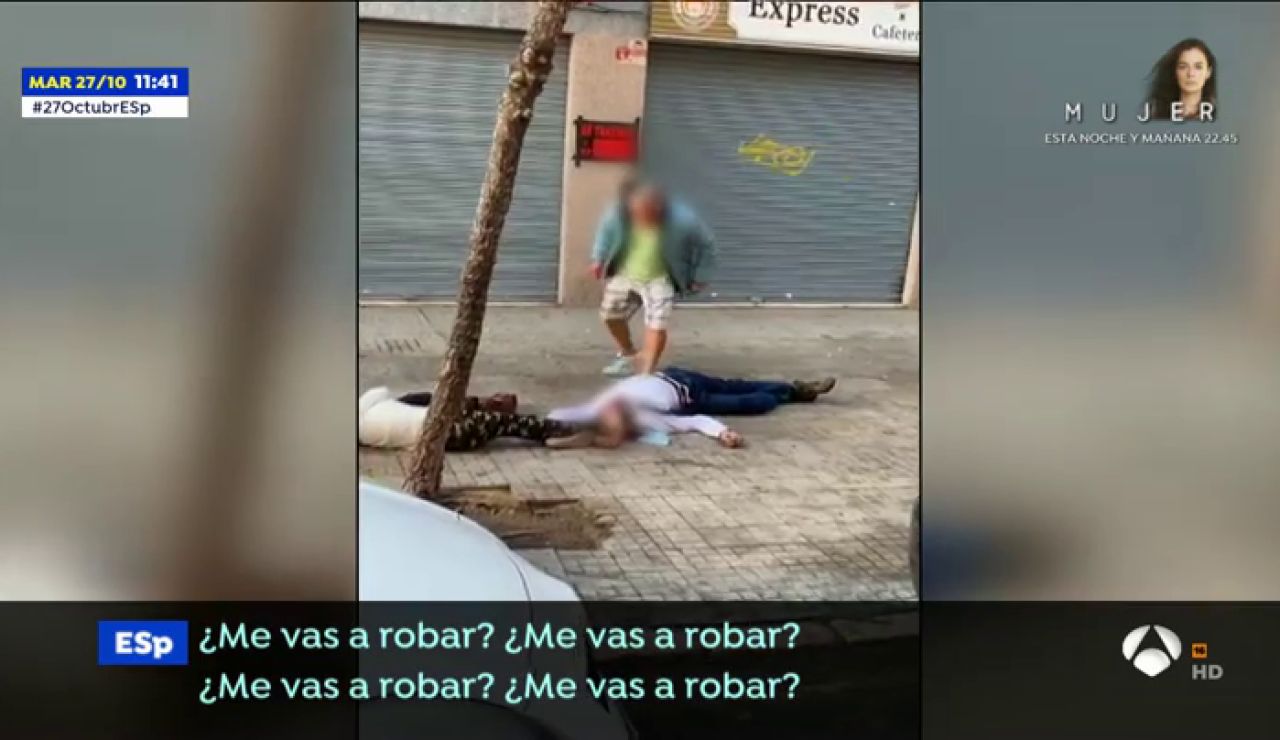 Agresión en Cataluña Agresión en Cataluña