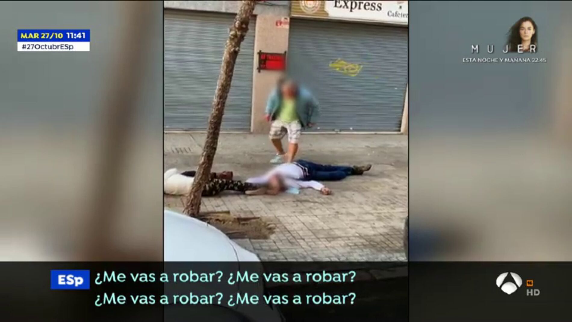 Agresi&oacute;n en Catalu&ntilde;a