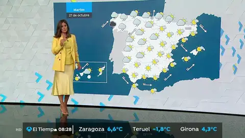 Suben las temperaturas ligeramente pero continúan las lluvias en zonas de Galicia, Asturias, Navarra y País Vasco Suben las temperaturas ligeramente pero continúan las lluvias en zonas de Galicia, Asturias, Navarra y País Vasco