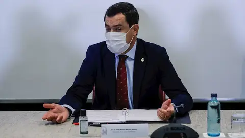 Juan Manuel Moreno Bonilla, presidente de la Junta de Andalucía Juan Manuel Moreno Bonilla, presidente de la Junta de Andalucía