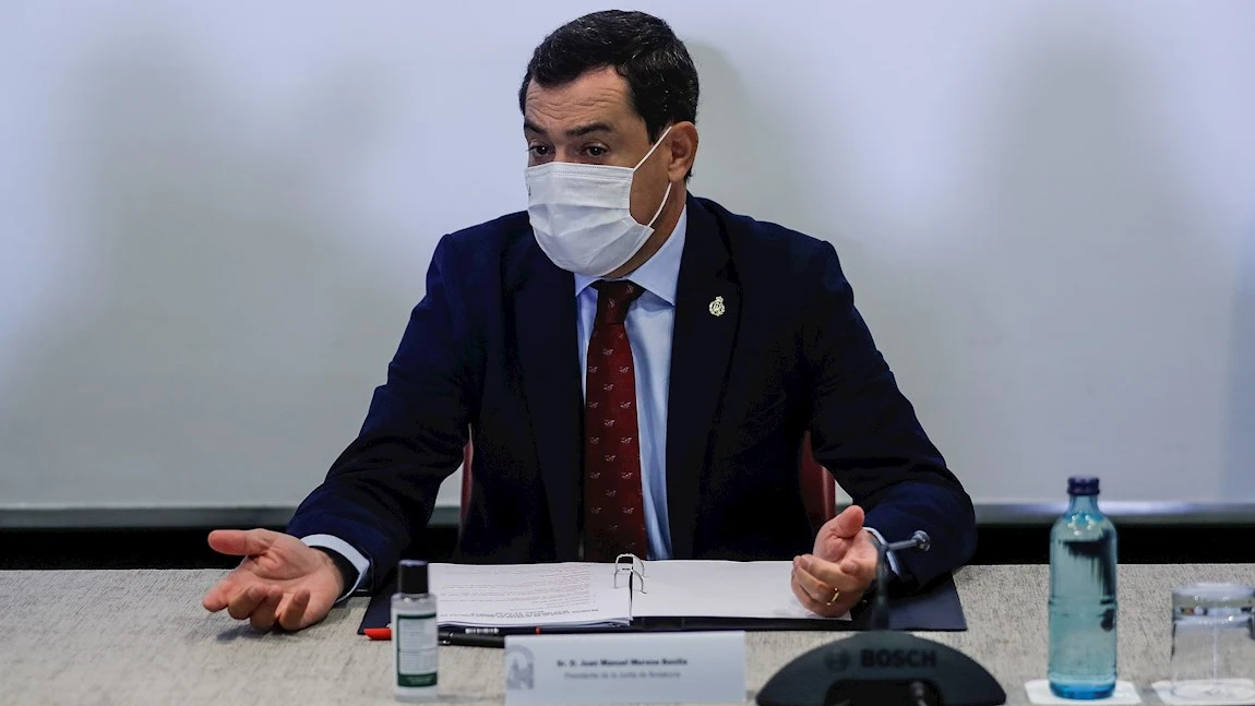 Juan Manuel Moreno Bonilla, presidente de la Junta de Andalucía Juan Manuel Moreno Bonilla, presidente de la Junta de Andalucía